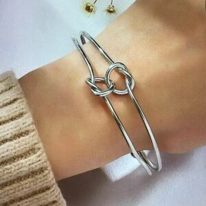Double Knot Cuff Bracelet